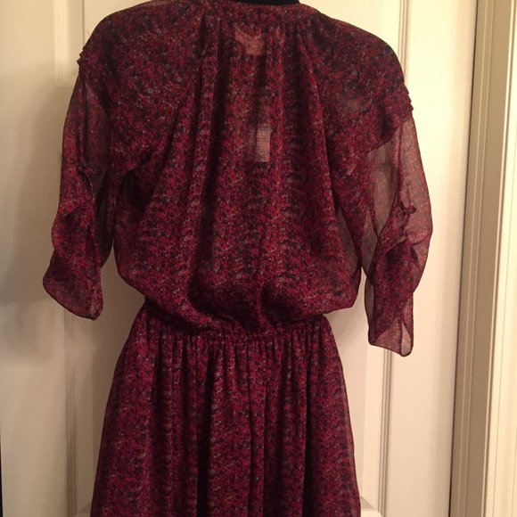 Anthropologie Staring at Stars Sheer Dress - Picture 2 of 8